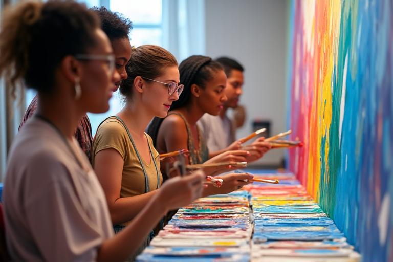 Taller colaborativo de arte