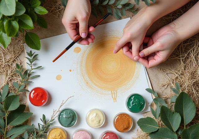 Materiales de arte sustentables y eco-friendly